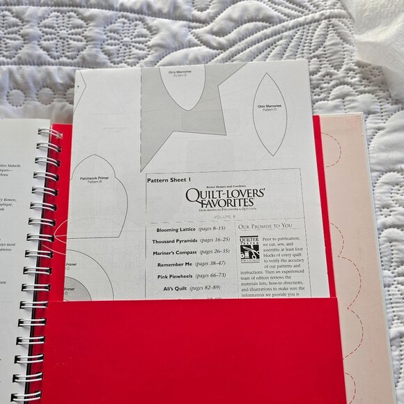 Quilt-Lovers Favorites Volume 8 American Patchwork & Quilting Hardcover Book - Picture 6 of 15